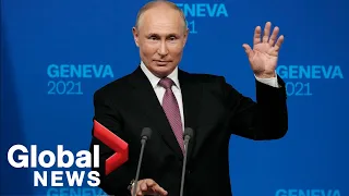 Putin speaks at US-Russia summit, laments handling of Jan. 6 Capitol riot