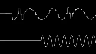 Pac-man waveform in HuC6280