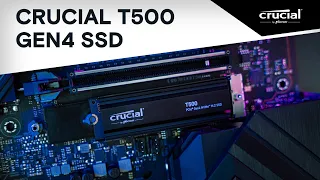 Crucial T500 Gen4 SSD：作戰力再升級