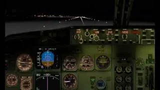 Hand fly ILS approach and landing Vienna Austria RWY 34