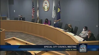 Special City Council Meeting 4-22-2022