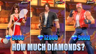 HOW MANY DIAMONDS TO GET THE NEW KOF SKINS 2024?! ( BEST SKIN EVER? )