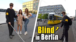 Wie ist BLIND sein in Berlin? 😎👨‍🦯 |Selbstversuch und Umfrage | TomSprm