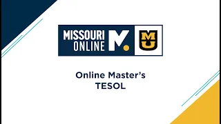 TESOL: Online master’s degree