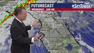 Tampa Bay forecast: Weather roller coaster continues