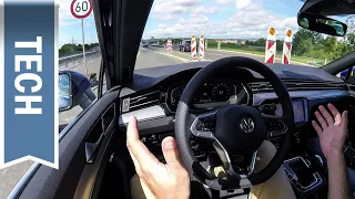 Neuer Travel Assist im VW Passat 2019: Teilautomatisiertes Fahren & Baustellenassistent im Test