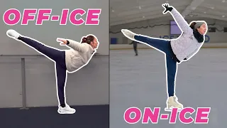 How To Achieve A Higher Leg In Spirals & Camels (Off-Ice) | Figure Skating