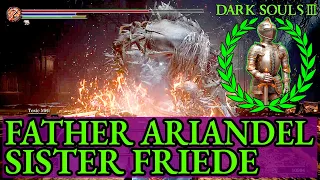 DARK SOULS 3 Ashes of Ariandel DLC How to beat Father Ariandel and Sister Friede - Dark Souls III