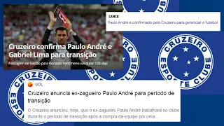 GLOBO ESPORTE - PAULO ANDRÉ EX ZAGUEIRO DO CRUZEIRO É CONFIRMADO - NOTÍCIAS DO CRUZEIRO