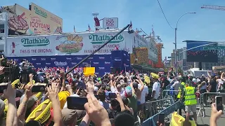 2022 Nathan's Hot Dog Contest - Joey Chestnut Intro