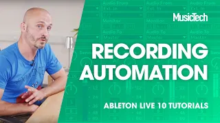 Ableton Live Tutorials: Recording automation