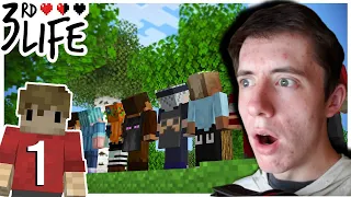Reacting to Grian plays Minecraft... With a TWIST: 3rd Life - Ep 1