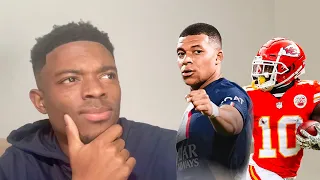 Is Mbappe Faster Than Tyreek Hill?? Track sprinter reacts to Mbappe sprint full speed