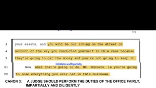 Judge Alsup you need to apologize to Frank Montero