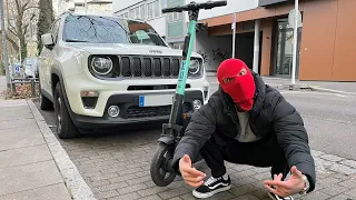 E-Roller in Stuttgart getestet | Chapi Vlog