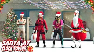 Santa Came at Clock Tower on Christmas 🎅 🎄|Fearless Man FF