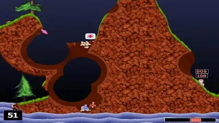 Worms 2D Classic PC 1998 EP.3 / worms 2 на русском