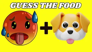 Guess The  Food By Emoji 🤔I Emoji Quiz I Food and Drinks Emoji Challenge l