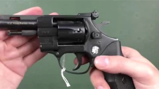 Weihrauch HW4 4" с пластиковой рукоятью, распаковка револьвера под патрон Флобера
