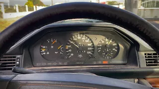 1987 Mercedes 300D Turbo - Acceleration