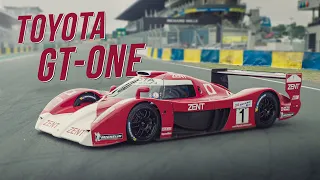 Onboard: Toyota GT-One racing Le Mans - Highlights - HQ V8 sound