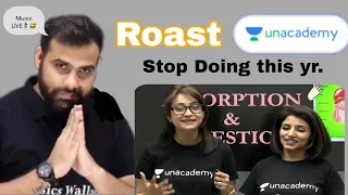 Reality of Unacademy 😮 Roast by MR. check description...👇👇