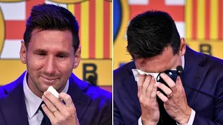 Conferenza Stampa di Messi - Addio al Barcellona! (ITA ENG SPA)
