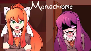 Monochrome - Yuri vs Monika - [animation]