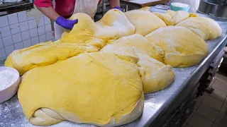 Soft and Tasty! Delicious Bread Making Process / 柔軟可口！ 驚人的吐司麵包製作過程 - Taiwanese Food