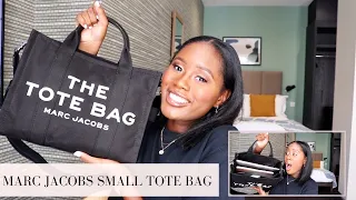 MARC JACOBS 'THE SMALL TOTE' BAG UNBOXING | WHAT FITS INSIDE? #marcjacobssmalltote #marcjacobs