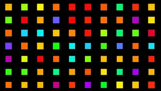цветные мигающие квадраты
