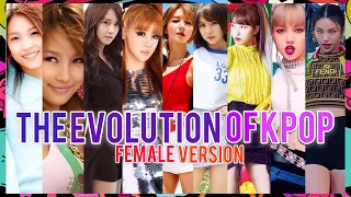 THE EVOLUTION OF KPOP (FEMALE) | 1997 - 2019