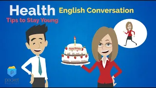 Health | Tips to Look Young | English Conversation