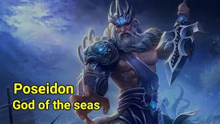 Poseidon: Greek god of the Seas and Earthquakes - Story of Poseidon Greek Mythology explained