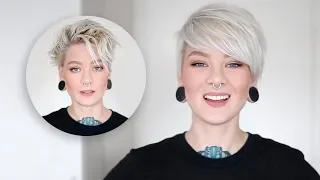 How to Style a Pixie Cut & Side Bangs in 3 Easy Steps