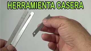 HERRAMIENTA CASERA-Cúter (cutter) fácil de hacer