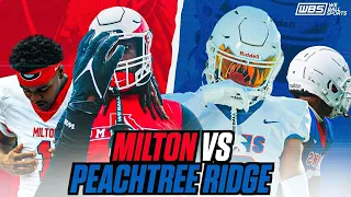 MILTON STOMPS PEACHTREE RIDGE!! | Peachtree Ridge (GA) vs Milton (GA) Full Scrimmage Highlights