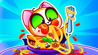 EEW! 😨🎃 First Time At the Restaurant! 🍝 Rules Of Conduct For Kids by Purr-Purr Tails