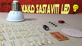 Kako sastaviti LED sijalicu