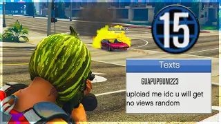 Tryhard Toreador Kid Thought My Level 15 Account Was An Easy Target To Attack on GTA 5 Online