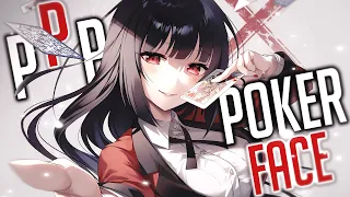 Nightcore - Poker Face (Rock Version) (Lyrics)