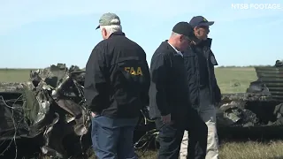 Dallas air show plane crash: New video released by NTSB