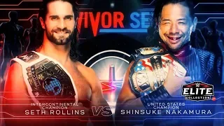 WWE 2K19 Dream Match Shinsuke Nakamura vs. Seth Rollins Survivor Series 2018 Dream Match