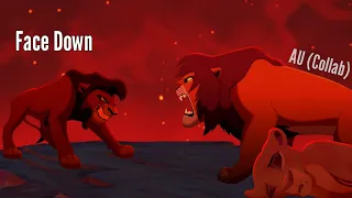 Simba x Kiara & Kovu - Face Down - Crossover AU History. (+15)