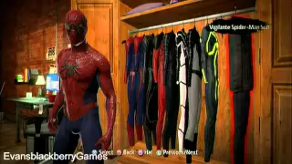 The Amazing Spider-Man Game ALL Costumes (PS3)