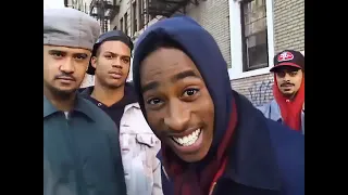 memories of Tupac Shakur on set of movie scene [RIP] TUPAC