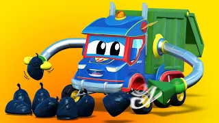 Super Truck -  Le meilleur du CAMION POUBELLE  - Car City - Dessins animés pour enfant