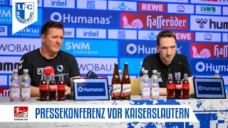 „Der Gegner wird alles investieren.“ | PK vor dem Auswärtsspiel beim 1. FC Kaiserslautern