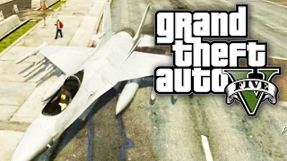 GTA 5 THUG LIFE #89 - DRIVING A JET?! (GTA V Online)