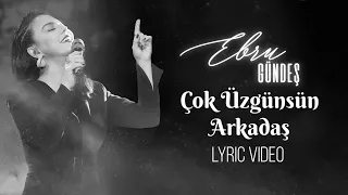 Ebru Gündeş - Çok Üzgünsün Arkadaş  (Ebru Gündeş Söylüyor 1)